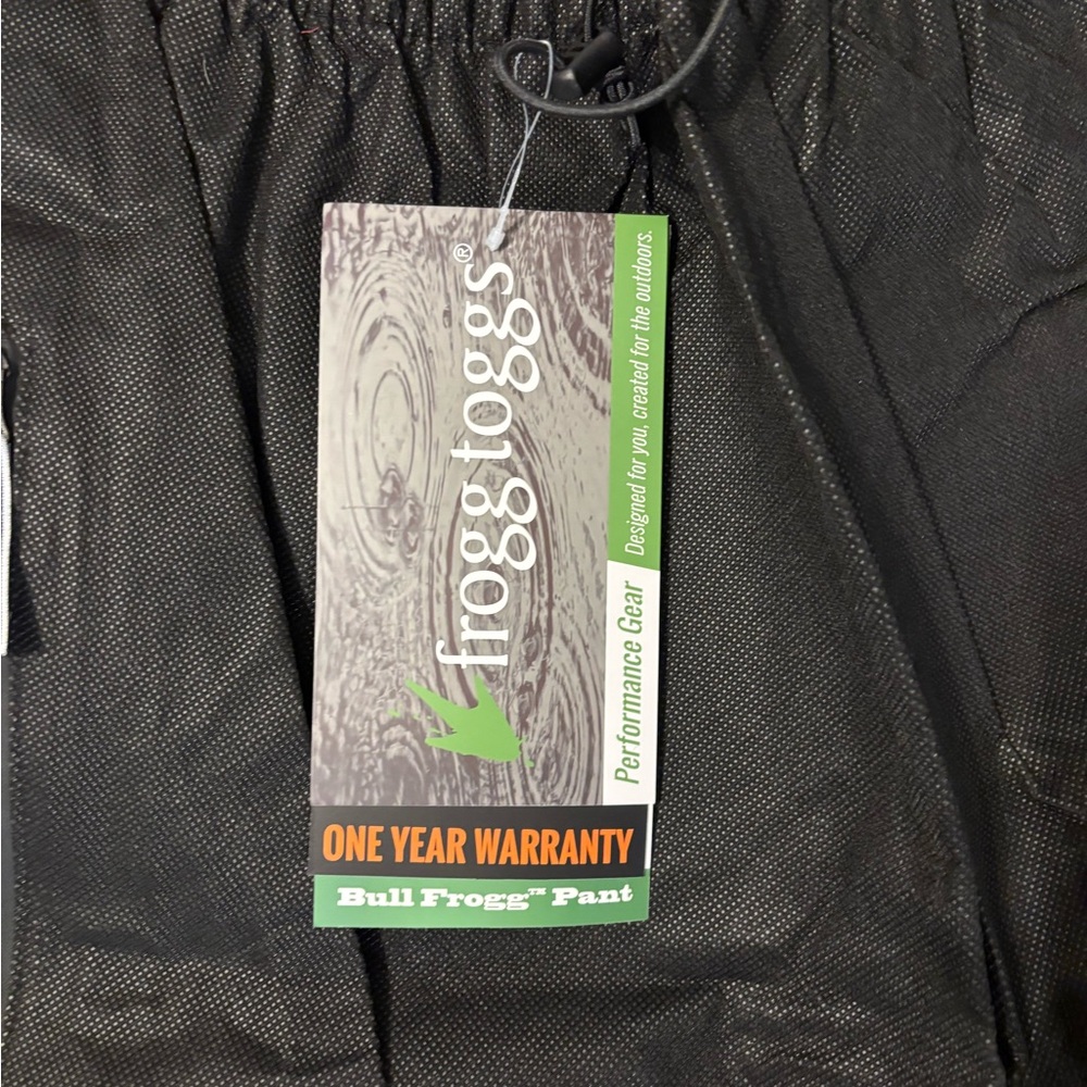Frogg Toggs Rain Pants-Men Size XL. New. - Picture 2 of 5